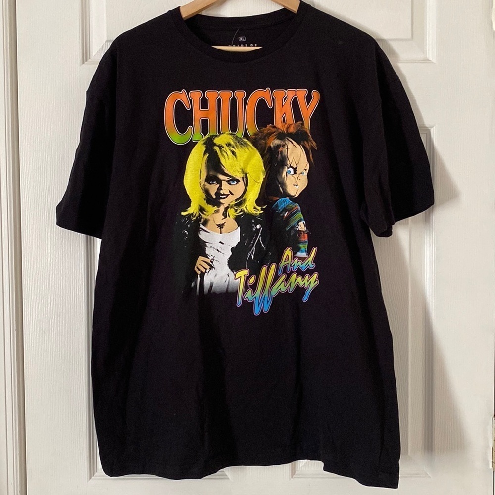 Chucky and Tiffany Graphic Tee